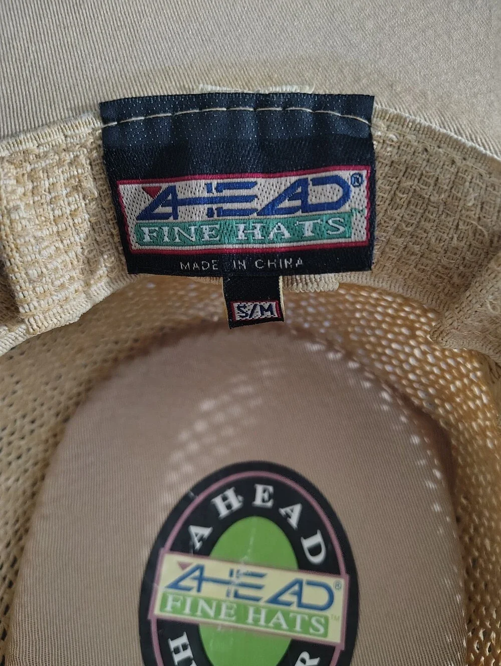 Quail Hollow Championship Men's Wide-Brim Straw Sun Hat - Beige/Tan